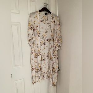Floral kimono